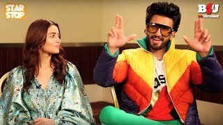 Gully Boy  Ranveer Singh Alia Bhatt  Exclusive Interview  B4U Star Stop [upl. by Fidelity311]