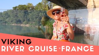 On Board a Viking River Cruise in the South of France [upl. by Nezam]