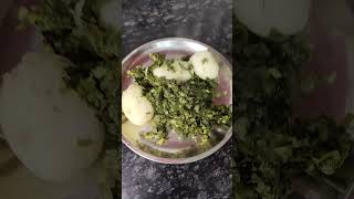 Radish ke pattoo se banaye tasty tasty sabji  green  vegetable  healthy recipe [upl. by Inus]