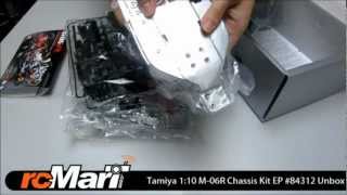 Tamiya M06R Chassis Kit EP 2wd Unbox 84312 [upl. by Ecitsuj]