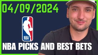 93 NBA RUN 42 Sunday NBA Picks and Best Bets for April 9th 2024 [upl. by Ji]