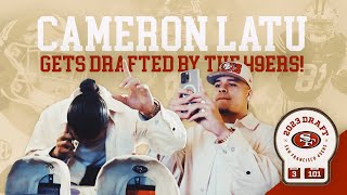 Cameron Latu  Drafted to the 49ers  NFLDraft2023 [upl. by Darmit808]