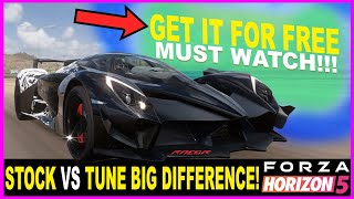 Forza Horizon 5 RAESR Tachyon Speed 2019 How to Get amp Unlock Stock Sound VS Tune Top Speed DragRace [upl. by Tawnya664]