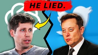 The War on AI Elon Musk vs OpenAIs Sam Altman [upl. by Ahsenod148]