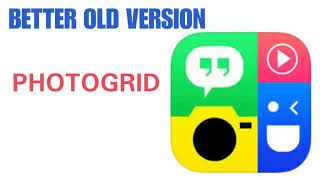 OLD VERSION OF PHOTOGRID APP [upl. by Camus]