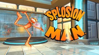 Splosion man All cutscenes [upl. by Gnemgnok]