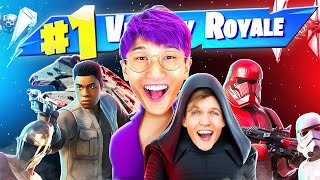 LANKYBOX WINNING FORTNITE STAR WARS VICTORY ROYALE CHALLENGE Lets Play Fortnite Battle Royale [upl. by Nnaul]