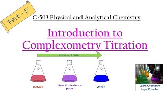 Part5  Metal ion Indicators for Complexometric Titration [upl. by Romulus751]