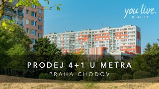 Prodej bytu 41 76m² u METRA Praha 4 Chodov [upl. by Willetta]