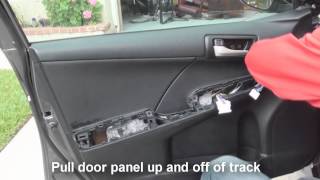 remove door speaker camry 20122014 [upl. by Belford]