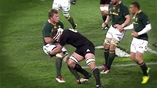 Kieran Read smashes Duane Vermeulen [upl. by Nandor544]