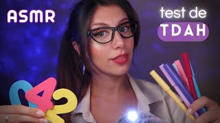 ASMR • Test TDAH de ATENCIÓN  Roleplay Médico Completo [upl. by Hoshi858]