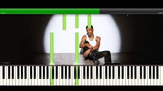 Giveon  FAVORITE MISTAKE Acoustic Piano Instrumental  Piano Accompaniment  Piano Tutorial [upl. by Rosario]