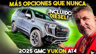 2025 GMC Yukon AT4 • 30 Duramax Turbo Diesel y dos motores más [upl. by Huston]