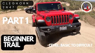 Cleghorn Ridge 2N47  Beginner OffRoad Trail in Hesperia CA  Part 1 [upl. by Nettle]