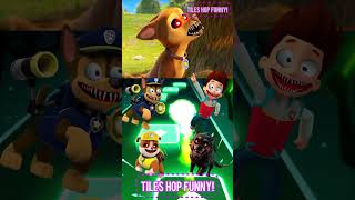 Paw Patrol Scary Chase vs Ryder x Coffin Dance  Tiles Hop EDM Rush coffindance tileshop [upl. by Nuhsed]