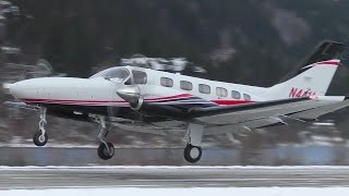 Cessna 441 Conquest II Takeoff [upl. by Efram]