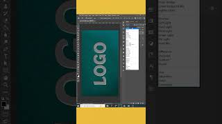 Realistic Looking Embossed Effect  Photoshop Tutorials shorts short reels [upl. by Charbonnier]