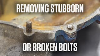 Tricks for removing stubborn or broken bolts  Hagerty DIY [upl. by Irelav]