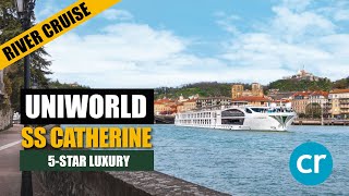 Uniworld River Cruise SS Catherine Burgundy amp Provence Review  CruiseReportcom [upl. by Ayanal]