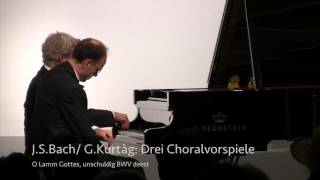 Bach  Kurtàg Piano Transcriptions of Bach’s Chorale Preludes [upl. by Nitsirk]