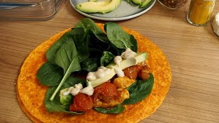 Heerlijke wraps uit de oven met oa kip avocado en tomaat [upl. by Cardie]