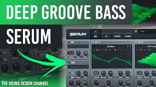 SERUM Tutorial  Bass Sound Melodic Techno  Afterlife  Tutorial [upl. by Atikaj51]