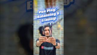 Pen Play Balancing amp Erasing 🖊️✒️ Unique Pens EP 4 [upl. by La Verne]