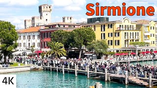 A Tour of SIRMIONE Lake Garda  Italy 4K [upl. by Essined]