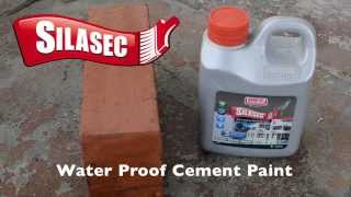 Silasec Water Proof Cement Paint [upl. by Pirnot106]