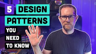 5 Design Patterns That Are ACTUALLY Used By Developers [upl. by Assiroc]