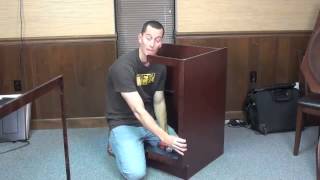 Forevermark Cabinetry Lazy Susan Assembly Part 2 of 3 [upl. by Harrow]