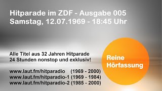 ZDFHitparade Ausgabe 005  12071969 Reine Hörfassung [upl. by Enomas]