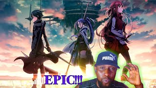 Sword Art Online Progressive Swordland  EPIC VERSION reaction [upl. by Nylad716]