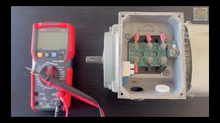 ELECTRICAL TEST or INSPECTION FOR A THREE PHASE MOTOR [upl. by Neenaj]