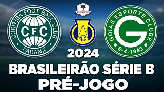 CORITIBA 0 x 0 GOIÁS AO VIVO  CAMPEONATO BRASILEIRO SÉRIE B 2024  29ª RODADA  NARRAÇÃO [upl. by Arabeila]