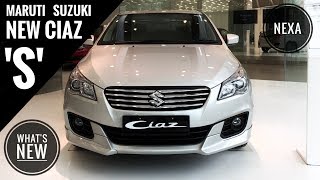 MARUTI SUZUKI NEW CIAZ S  2017 [upl. by Lewls]