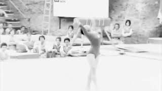 1960 Rome Olympic Games  WA  Keiko Ikeda  Floor Exercise [upl. by Kieger374]