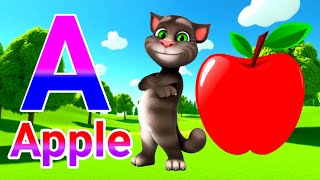 One two three 1 to 100 counting ABCD A for Apple 123 Numbers learn to count Alphabet a to z [upl. by Natye]