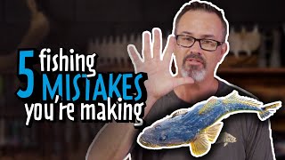 5 MISTAKES YOURE MAKING FISHING IN ESTUARIES MarkBergFishingAddiction [upl. by Janey]