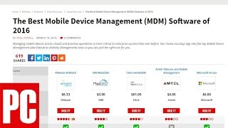 The Best Mobile Device Management MDM Software of 2016 [upl. by Yllah]