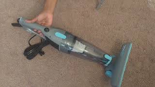 IonVac 3in1 Lightweight Corded Stick Vacuum  ASMR Unboxing Setting up and Trying out [upl. by Nielsen565]