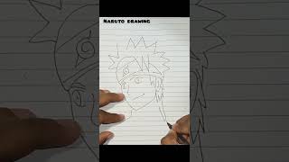 Naruto drawing drawingtutorial art simpledrawingstepbystep [upl. by Airtened535]