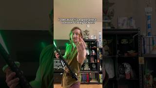 Why Does Shaggy’s Lightsaber Have a Scabbard lightsaber starwars [upl. by Creighton272]