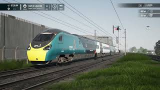 TSW5  Class 390  London Euston  Milton Keynes Central PendNoLeanNo scenario [upl. by Mel409]