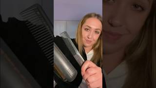 ASMR Quick hair straightening personalattention hairsalon asmrshorts relaxing asmr [upl. by Kauppi]