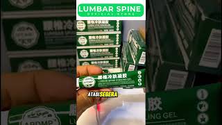 Lumbar cold compress gel syarafkejepit lumbarspinecoolinggel lumbarsurgery saleplumbar lumbar [upl. by Biddy811]