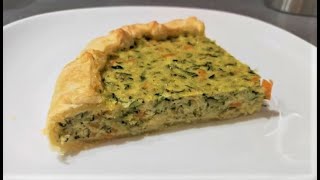 Torta di zucchine con pasta sfoglia una delizia [upl. by Elletnwahs]