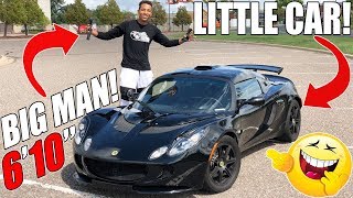 LOTUS EXIGE REVIEW FROM A TALL GUYS PERSPECTIVE HILARIOUS REVIEW 🤣🤣 [upl. by Llerdnam938]