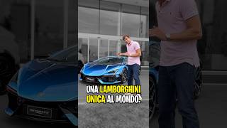 1 di 1 al mondo Lamborghini Revuelto OPERA UNICA ispirata al mare della Sardegna [upl. by Yeltneb972]